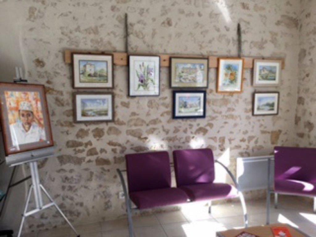 Gillian Heywood Exhibition France