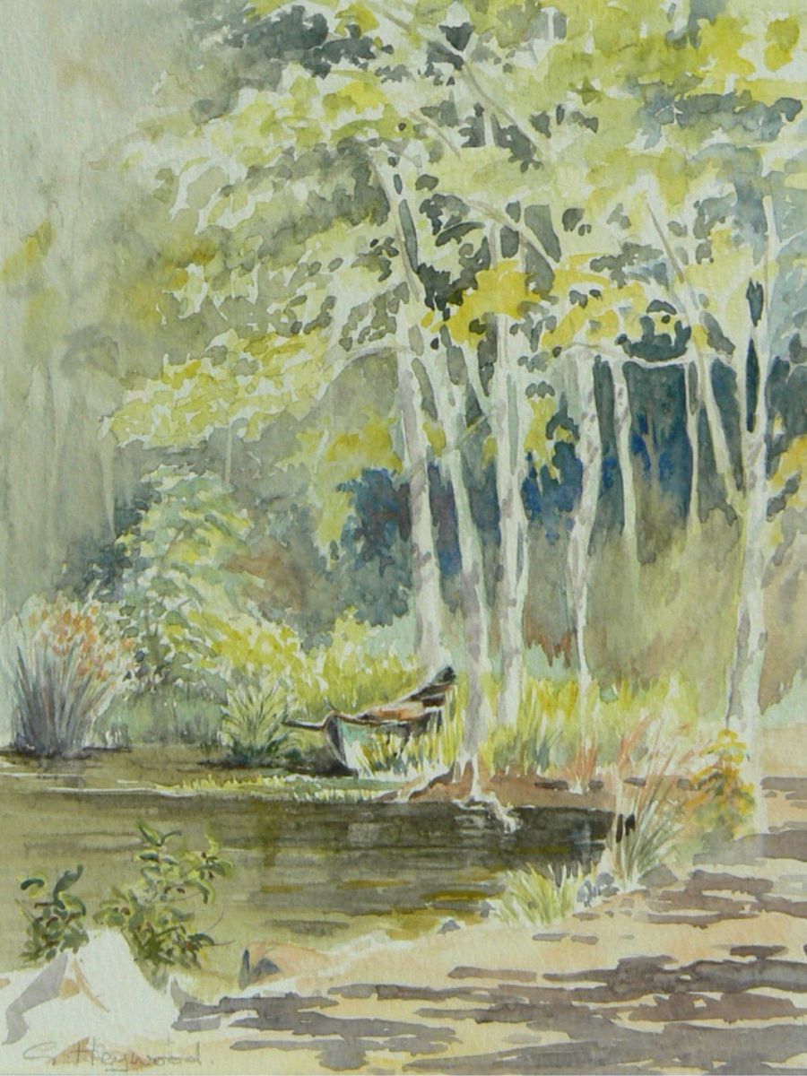 Gillian Heywood Boat in the Water