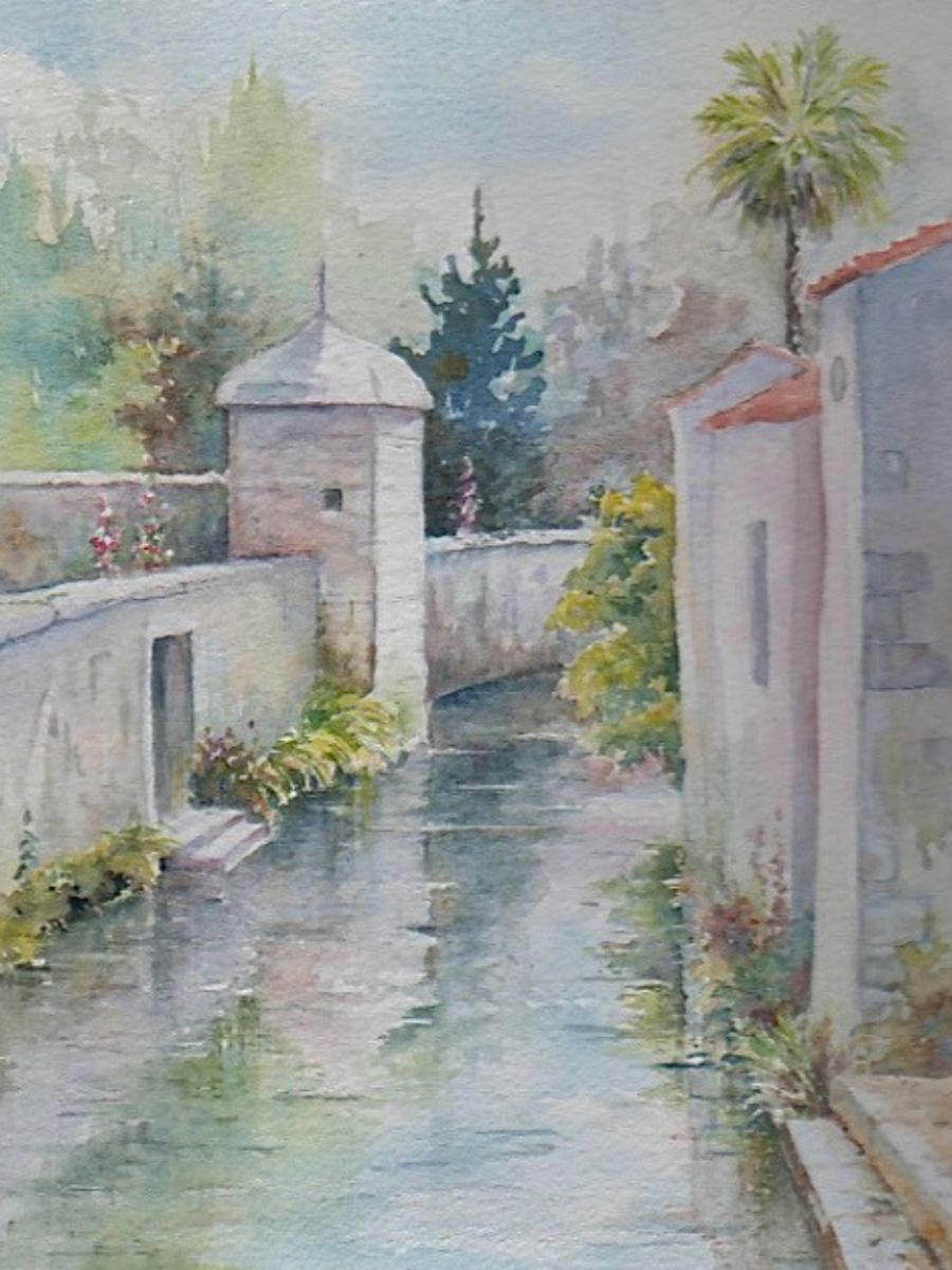 Gillian Heywood Tower Reflections