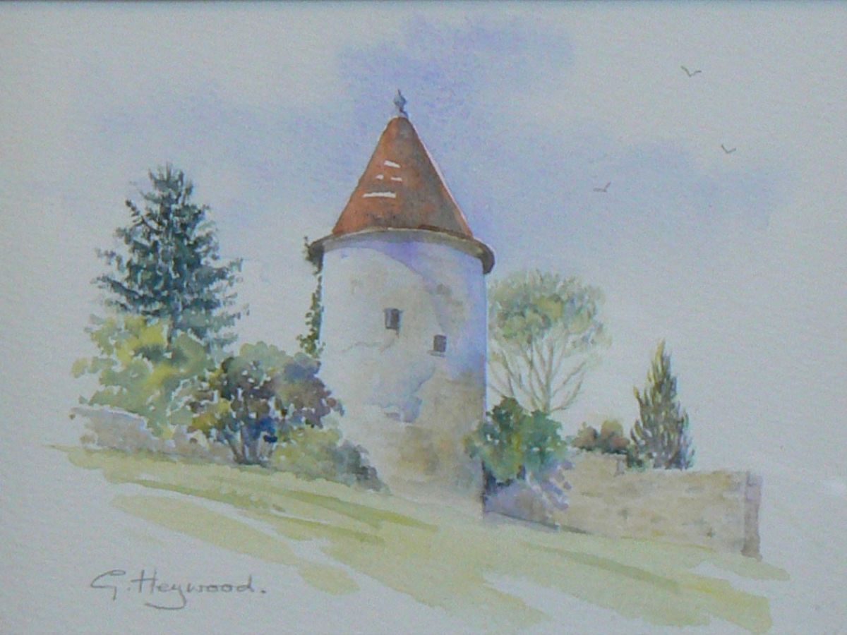 Gillian Heywood - Tower in Monpazier