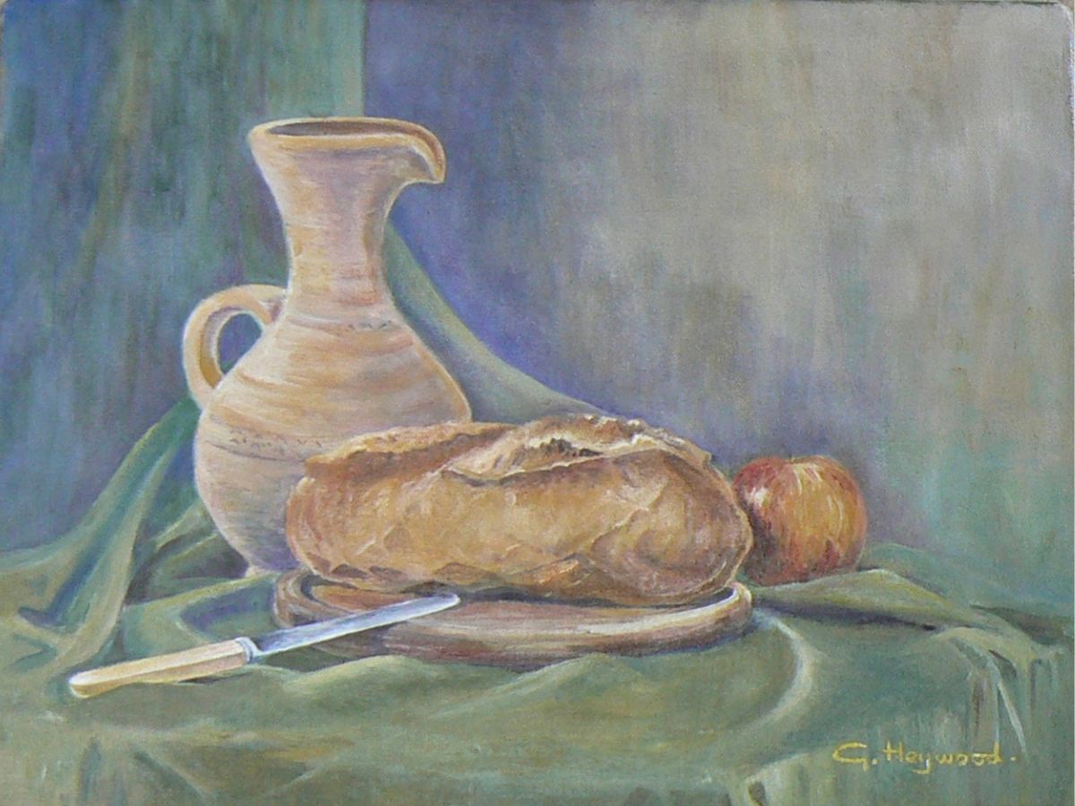 Gillian Heywood - Still Life with Bread